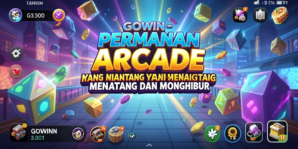 Tampilan gameplay GOWIN dengan karakter yang beraksi di level menantang.