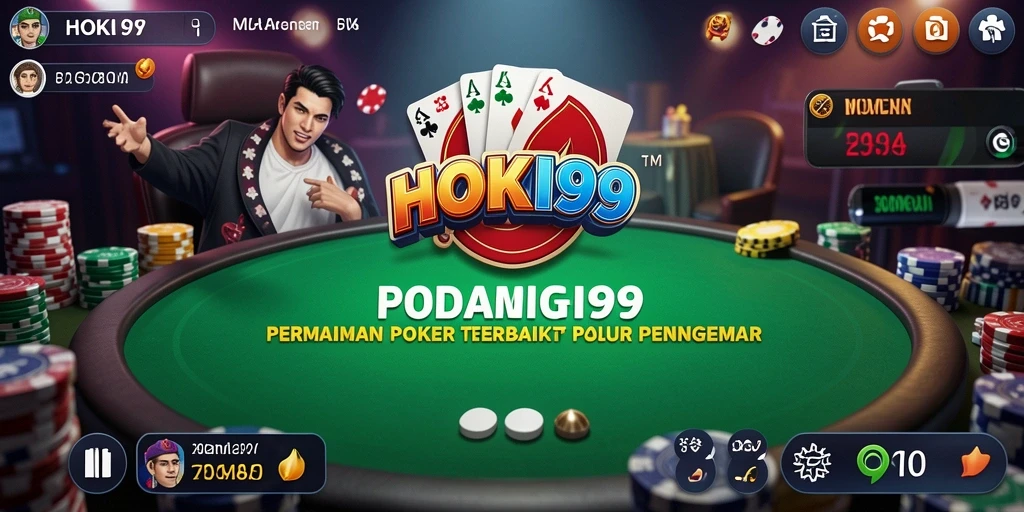 Screenshot HOKI99 menampilkan gameplay Poker yang seru dan menarik.