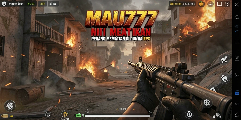 Tampilan gameplay MAU777 yang menegangkan dalam aksi FPS.