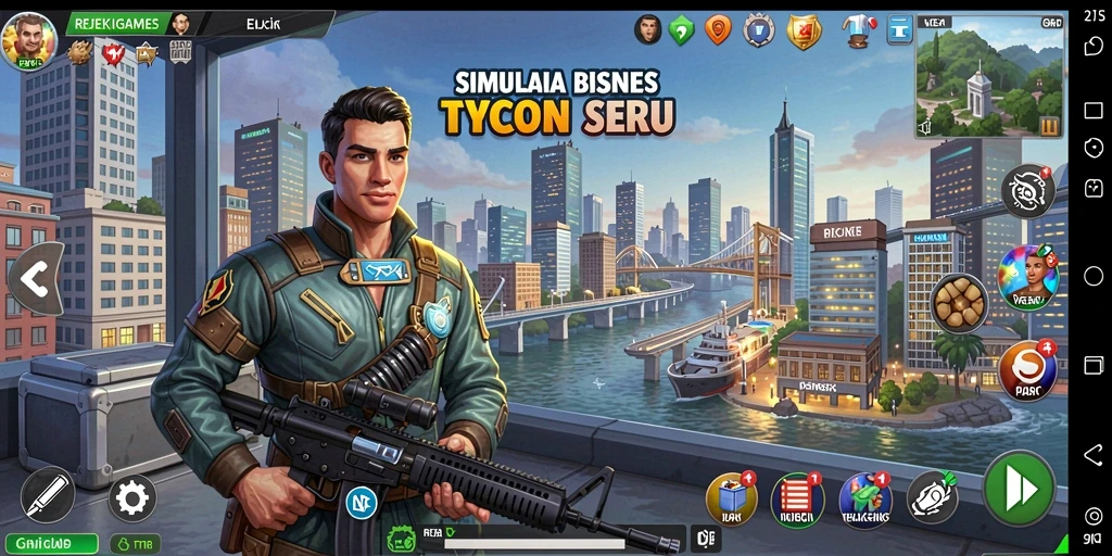 Gameplay seru di dunia bisnis REJEKIGAMES.