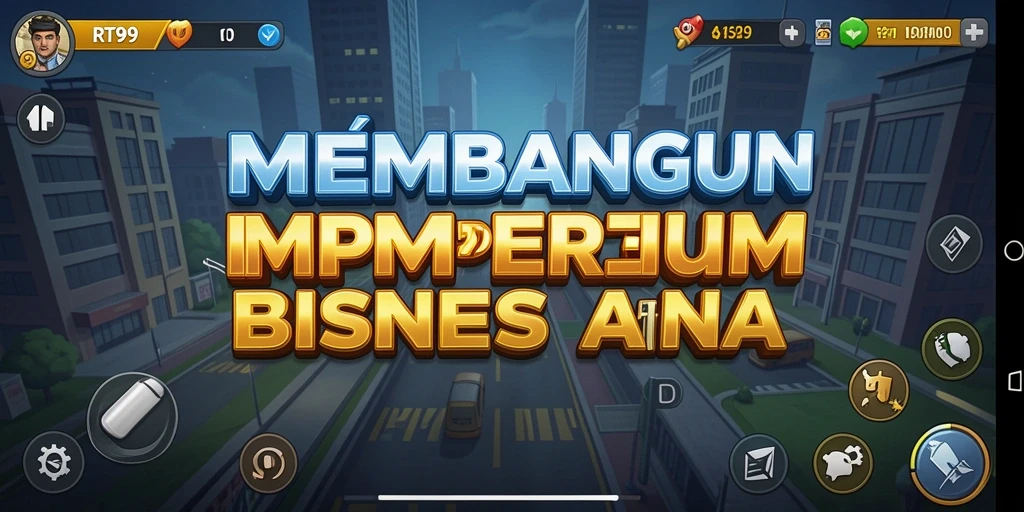 Tangkapan layar gameplay RT99 menampilkan aksi membangun bisnis Tycoon.