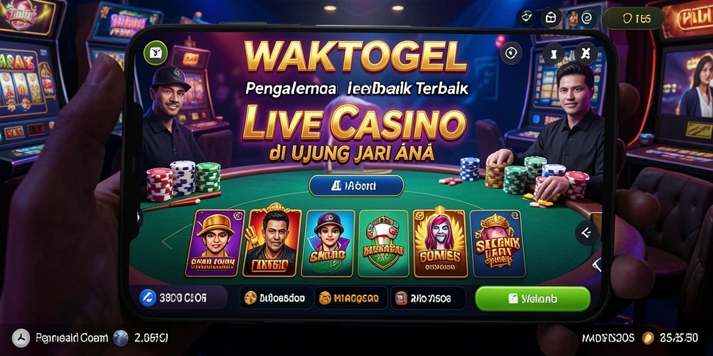 Tampilan gameplay WAKTOGEL yang seru dan interaktif.