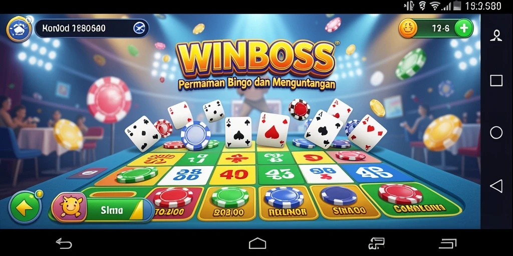 Tampilan gameplay Bingo yang seru dan interaktif di WINBOSS.