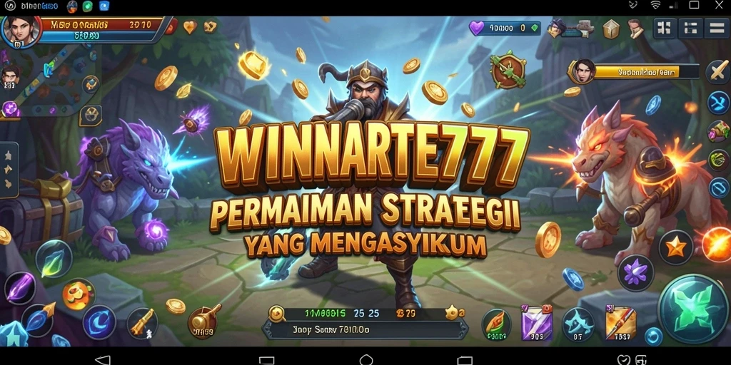 Menampilkan gameplay mendalam dalam dunia strategi.